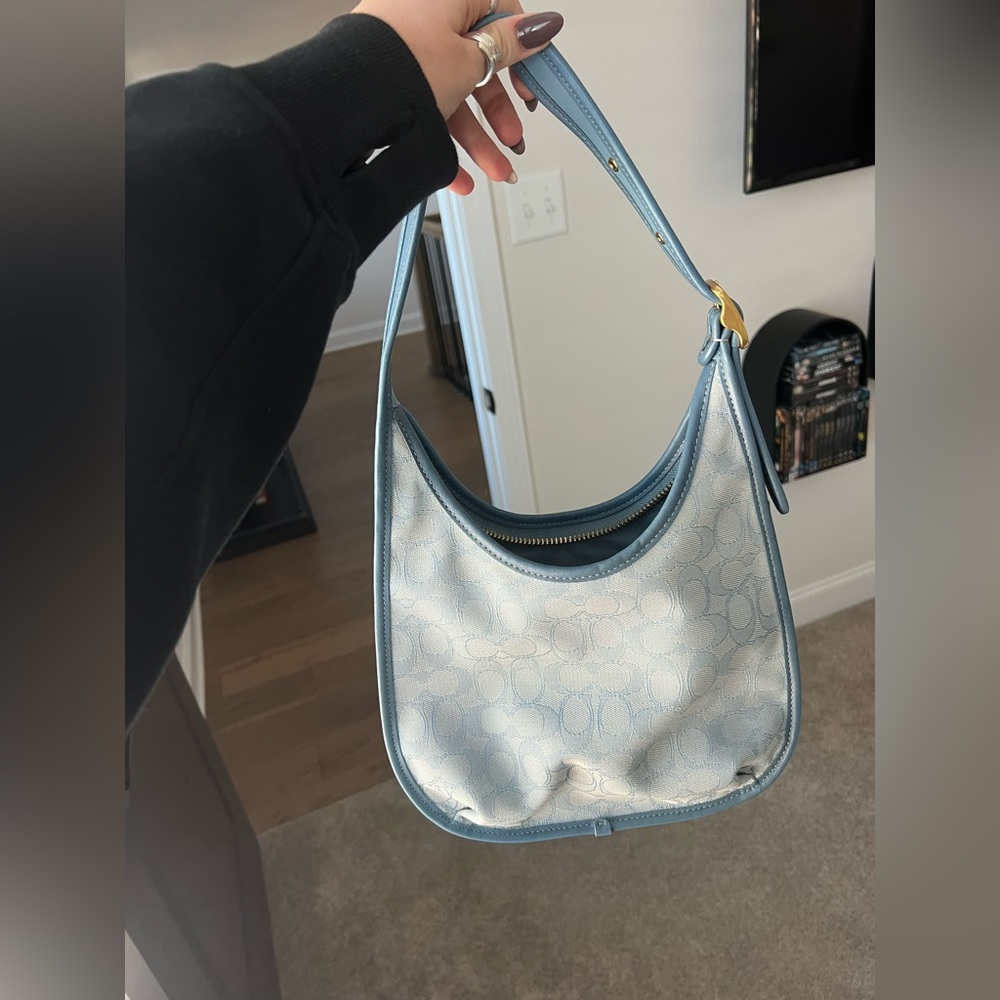 Blue Coach Purse